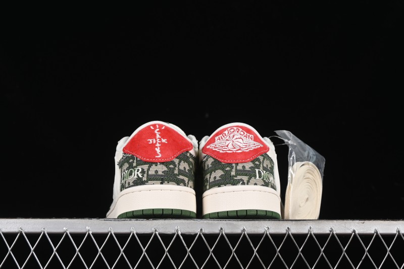 Nike Travis Scott x Fragment Design x Air Jordan 1 Low OG SP AJ1 Low-top Casual Sneakers - XY2688-114