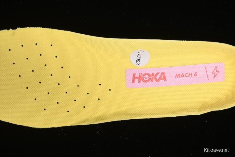 HOKA ONE ONE MACH 6 Flagship Racing Shoes with Carbon Plate Technology and Asymmetric Design - 1147810 PGH