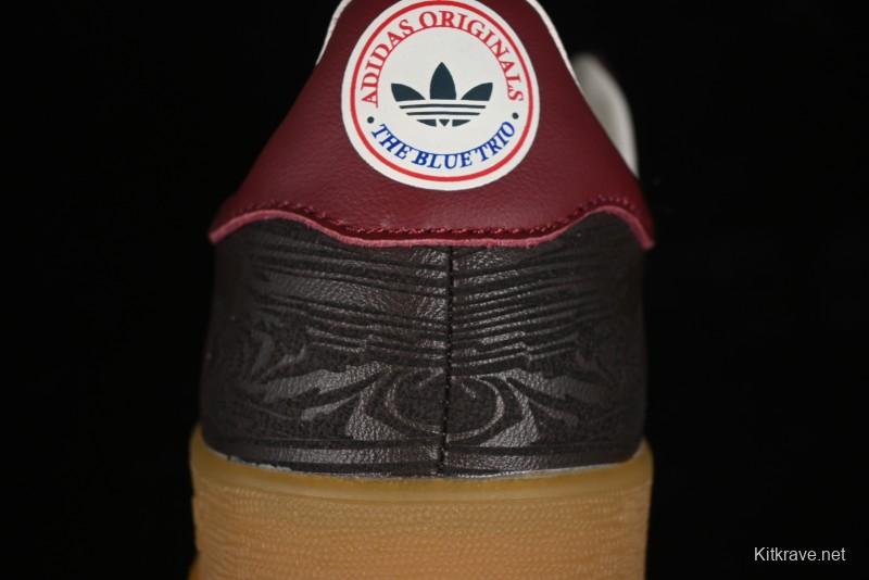 Adidas Originals Gazelle Indoor Retro Casual Slip-Resistant Wear-Resistant Low-Top Sneakers - JP5671