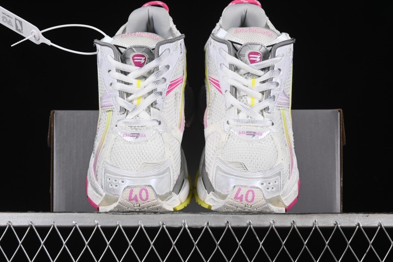 Balenciaga Runner Kith Four Color Retro Casual Sneakers - W3RMU9517