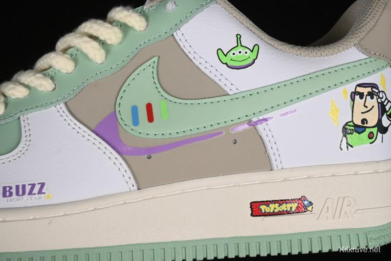Nike Air Force 1 '07 Low Buzz Lightyear Casual Sneakers - CJ0304-110