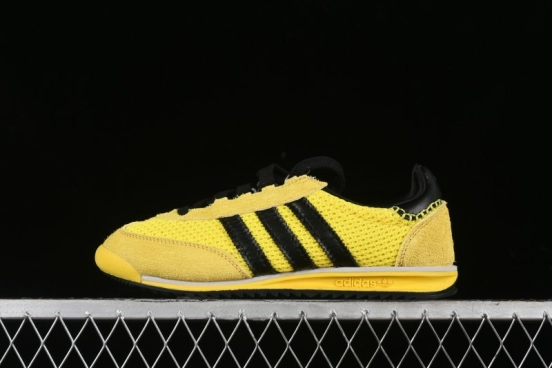 Adidas Wales Bonner x Ad Originals SL 76 IH9906 Low-Top Casual Sneakers with Football-Inspired Design