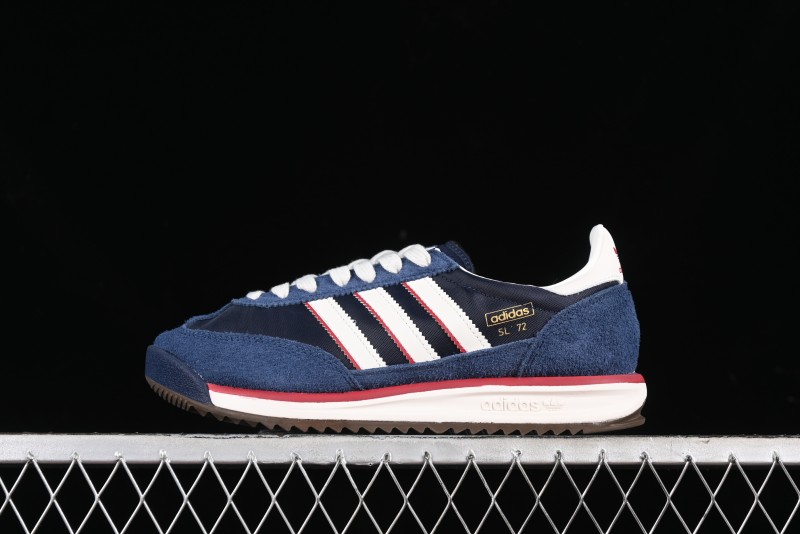 Adidas Originals SL 72 RS Retro Running Shoes with Nylon Upper and Suede Accents - IH0895