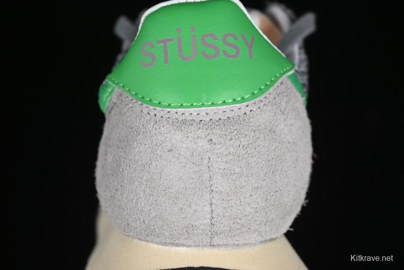 Nike Stussy Roshe Run LD-1000 Comfortable Versatile Non-Slip Durable Waffle Low-Top Casual Running Shoes - FQ5369-002