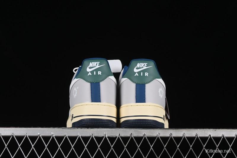 Nike Air Force 1 '07 Low Casual Sneakers with Full-Length Air Cushion - HM3721-111