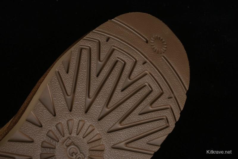 UGG Classic Ultra Mini Platform 3CM Wool Short Boots with TREADLITE Outsole - 1135092