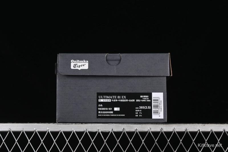 Onitsuka Tiger Ultimate 81 EX 40th Anniversary Breathable Comfort Casual Shoes - 1183B510-101