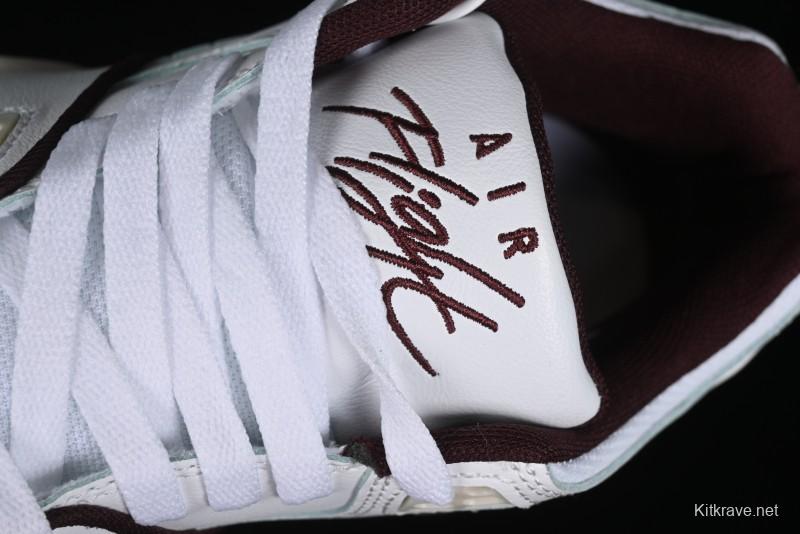 Nike Air Flight 89 Low Basketball Shoes with Air Cushion Technology - FQ8256-100