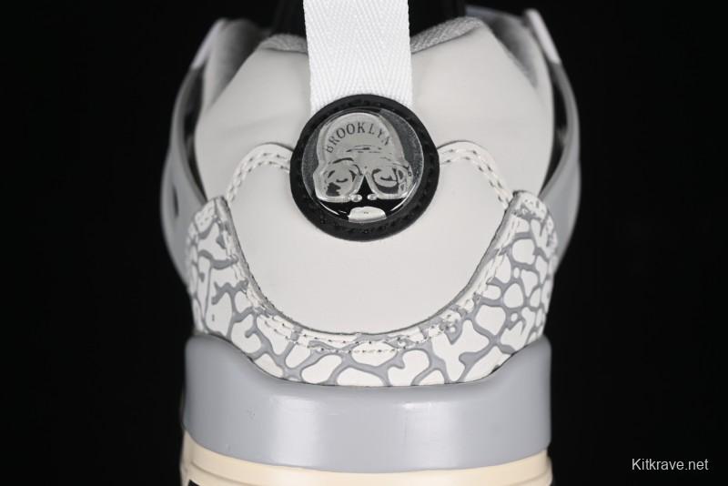 Nike Jordan Spizike Low AJ Hybrid Elements All Black Crackle Casual Sneakers - HQ1191-011