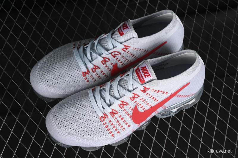 Nike Vapormax Flyknit Breathable Casual Running Shoes with Full-Length Air Cushion - 849558-006