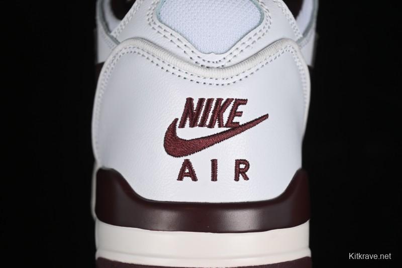 Nike Air Flight 89 Low Basketball Shoes with Air Cushion Technology - FQ8256-100