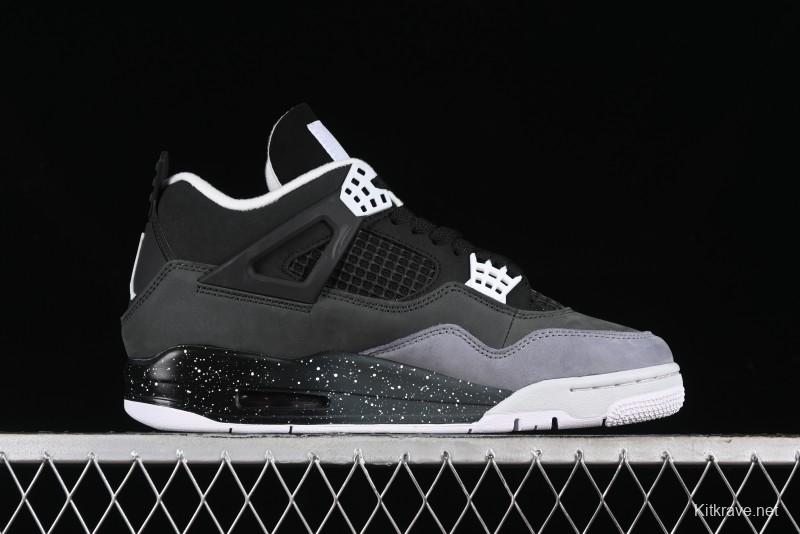 Nike Air Jordan 4 Retro Basketball Shoes Fear Pack - FQ8138-002
