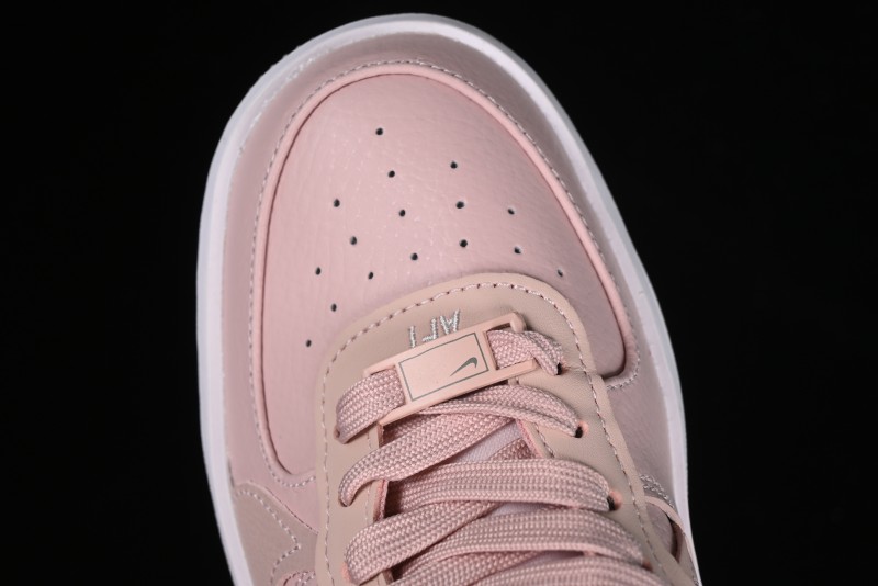 Nike Air Force 1 PLT Low-Top Casual Sneakers with Speed-Inspired Swoosh Design - DJ9946-602