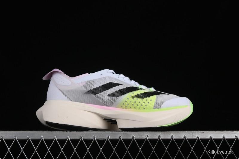 Adidas Adizero Adios Lightweight Breathable Low-Top Running Shoes - IG6444