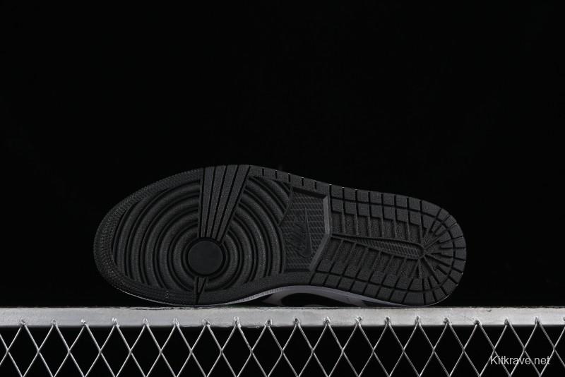 Nike Air Jordan 1 Low Retro Basketball Shoes with Cosmic Exploration Theme - 553558-132