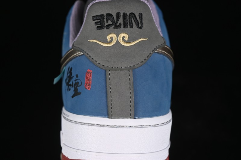 Nike Air Force 1 '07 Low Black Myth Wukong Collaboration Casual Sneakers - AF2434-109