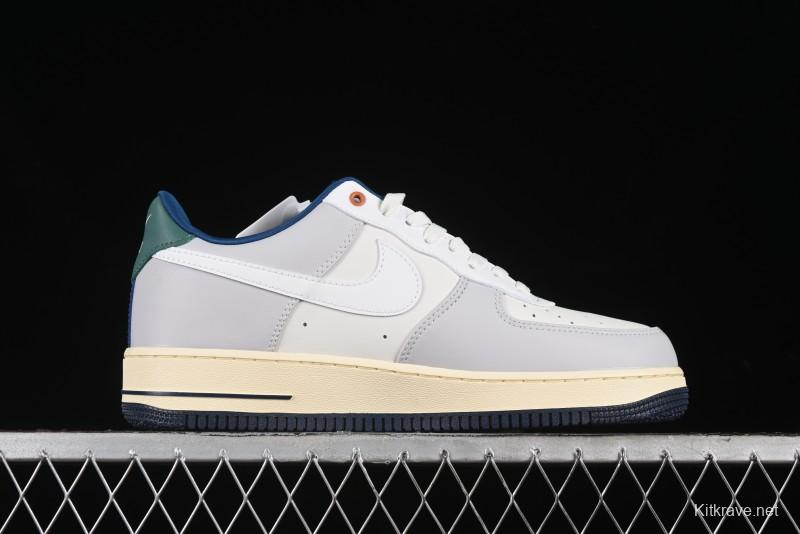 Nike Air Force 1 '07 Low Casual Sneakers with Full-Length Air Cushion - HM3721-111