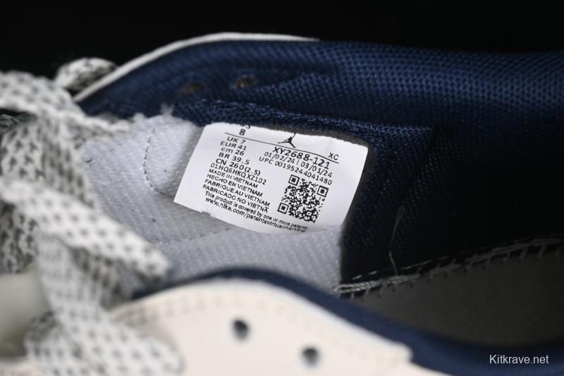 Nike Travis Scott x Fragment Design x Air Jordan 1 Low OG SP AJ1 Retro Sneakers - XY2688-121