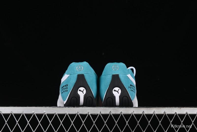 Puma Sparco Future Round Toe Lace-Up Leather Fabric Low-Top Lifestyle Casual Shoes - 307891-01