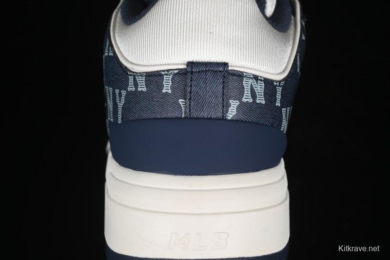 MLB Chunky Liner New York Yankees Lightweight Platform Sneakers with 6cm Height Increase - 3ASXCDN3N50NYD