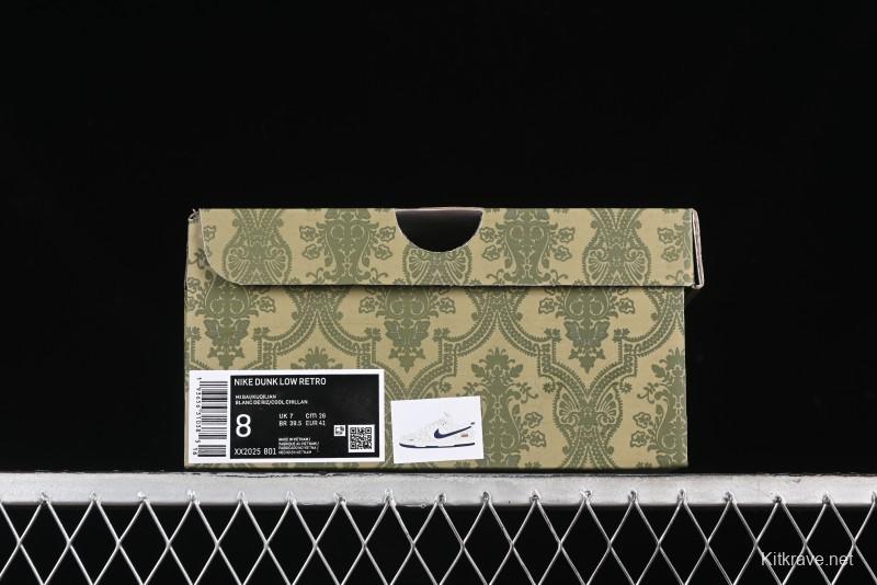 Nike SB Dunk Low Gucci Collaboration - Smoke Blue Anniversary High-End Custom Low-Top Casual Skate Shoes - XX2025-801