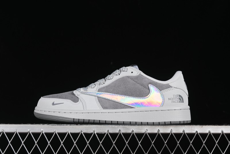 Nike Travis Scott x Fragment Design x Air Jordan 1 Low OG SP AJ1 Low Top Casual Sneakers - AG3702-803