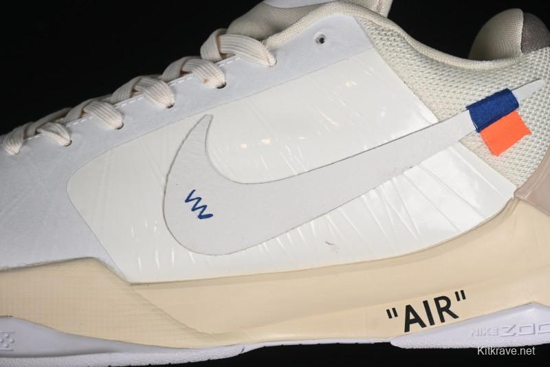 Nike Off-White x Zoom Kobe 5 Professional Basketball Shoes - DB4796-101