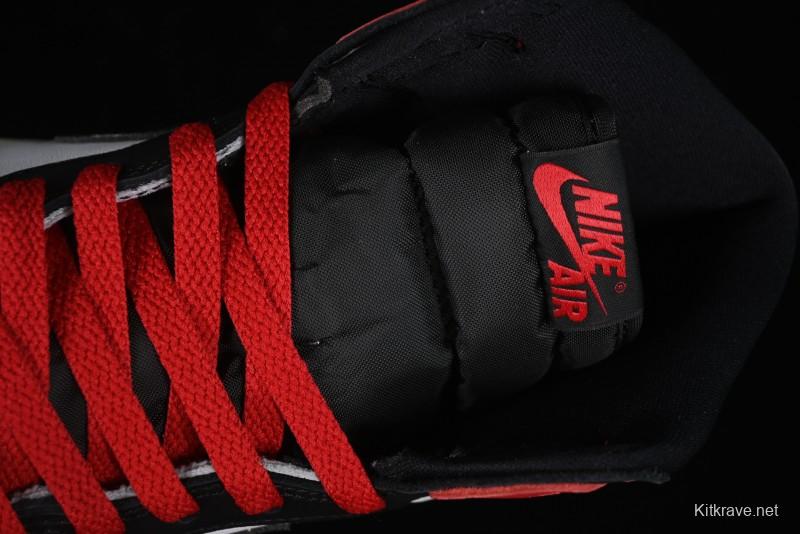 Nike Air Jordan 1 High OG Black Toe Reimagined Basketball Shoes - DZ5485-106