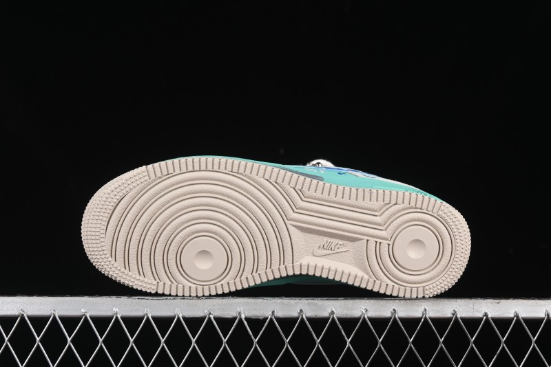Nike Air Force 1 '07 Low x Stitch Casual Lace-Up Sneakers - DZ1328-222