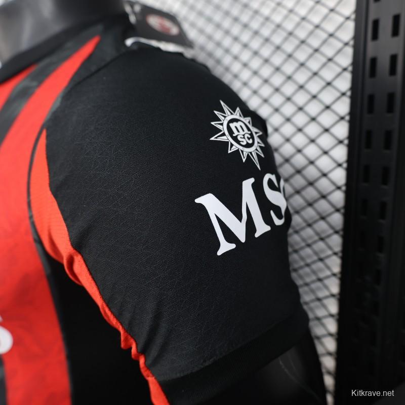 Player Version 25/26 AC Milan Home Jersey