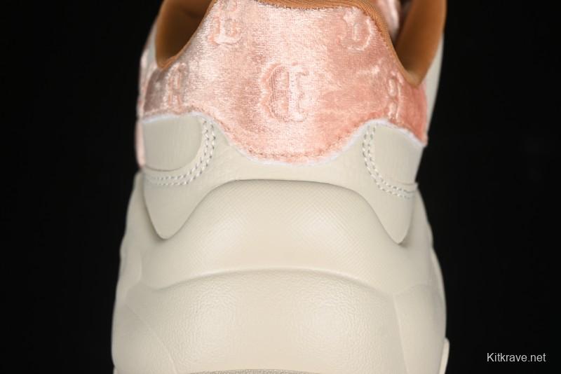 New York Yankees MLB Bigball Chunky Window Velvet Monogram Thick Sole Casual Running Shoes - 3ASHWVM4643BRS