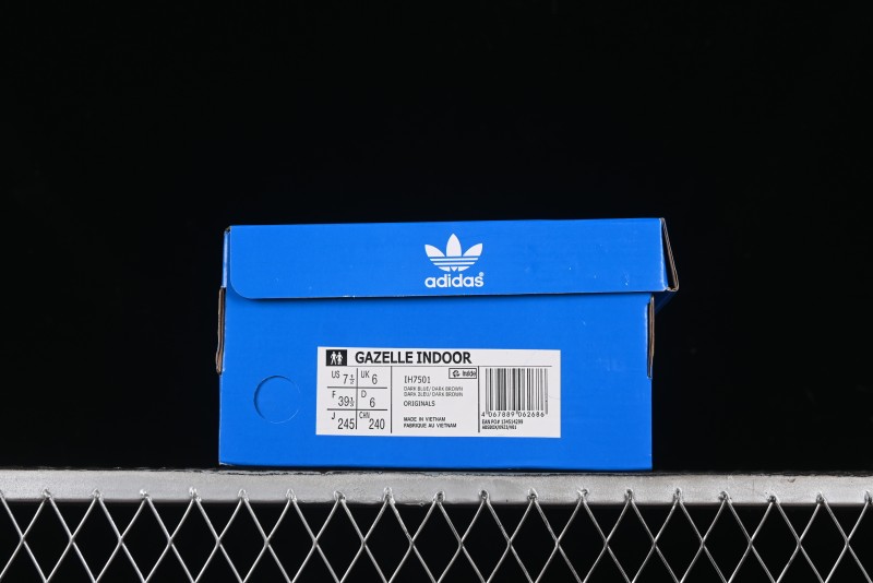 Adidas Originals Gazelle Indoor IH7501 Retro Casual Slip-Resistant Wear-Resistant Low-Top Sneakers - IH7501