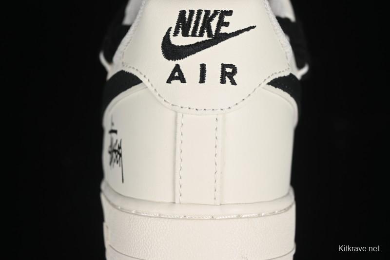 Stussy x Nike Air Force 1'07 Low Casual Sneakers - ZH0316-041