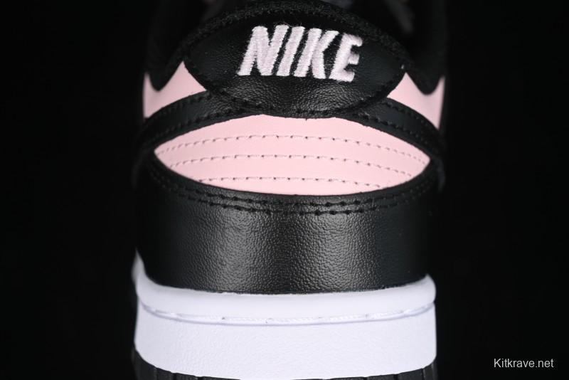 Nike SB Dunk Low Casual Skate Shoes in Black Pink - CW1590-100