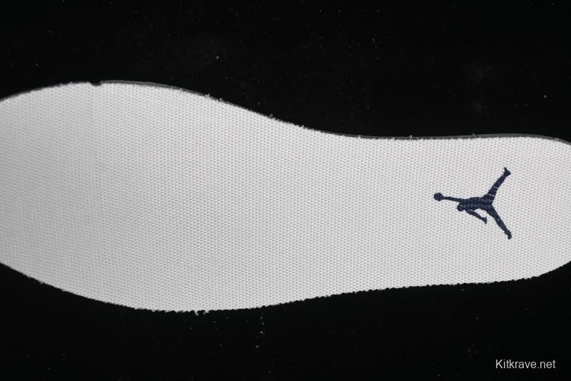 Nike Air Jordan 1 Low Supreme Collaboration - Deep Blue Two-Tone Sole Retro Basketball Shoes - SJ9950-020