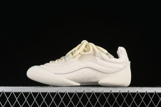 Alexander McQueen Flexion Retro Sneakers in Off-White with Anatomical Design and Split Sole - 2024s