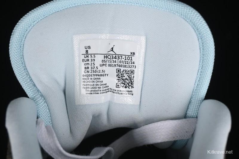 Nike Air Jordan 1 Low "Coconut Milk Black" Casual Basketball Shoes with Contrast Swoosh - HQ3437-101