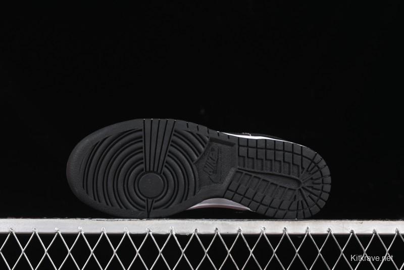 Nike SB Dunk Low Casual Skate Shoes in Black Pink - CW1590-100