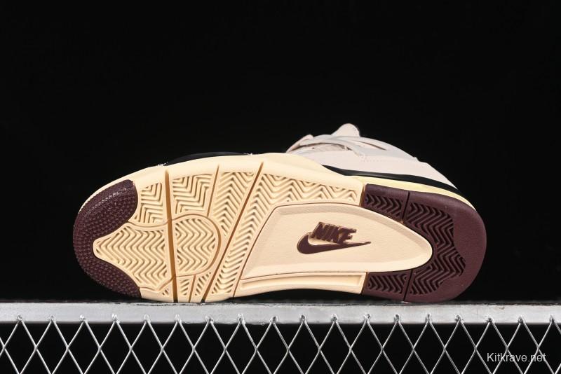 Nike A Ma Maniere x Air Jordan 4 Retro "Fossil Stone" - FZ4810-200