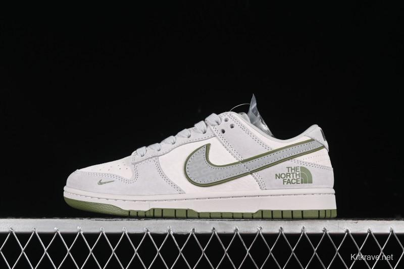 Nike Dunk Low The North Face CDG Collaboration - Green Label SB Low-Top Skate Shoes - DQ1098-397