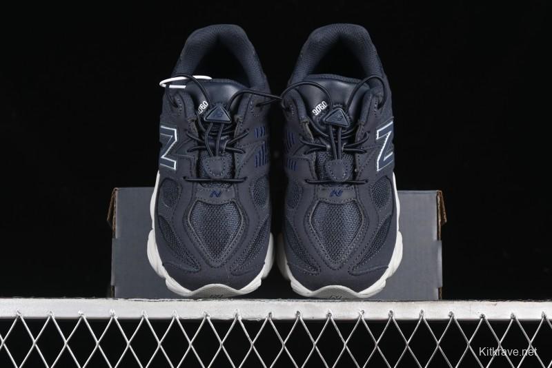 New Balance 9060 Series Kids Hook and Loop Sneakers - PV9060NV