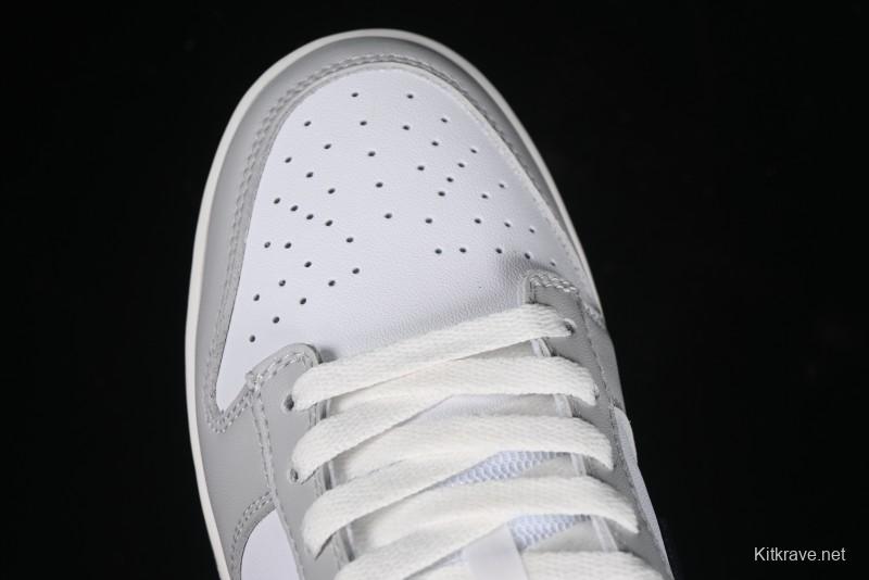 Nike Dunk Low SB Casual Sneakers in Photon Dust and White with Obsidian Accents - HF4299-001