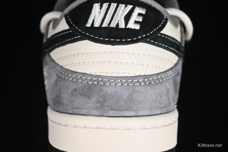 Nike SB Dunk Low Stussy Anniversary Edition Customized Low-Top Casual Sneakers - SJ2068-305