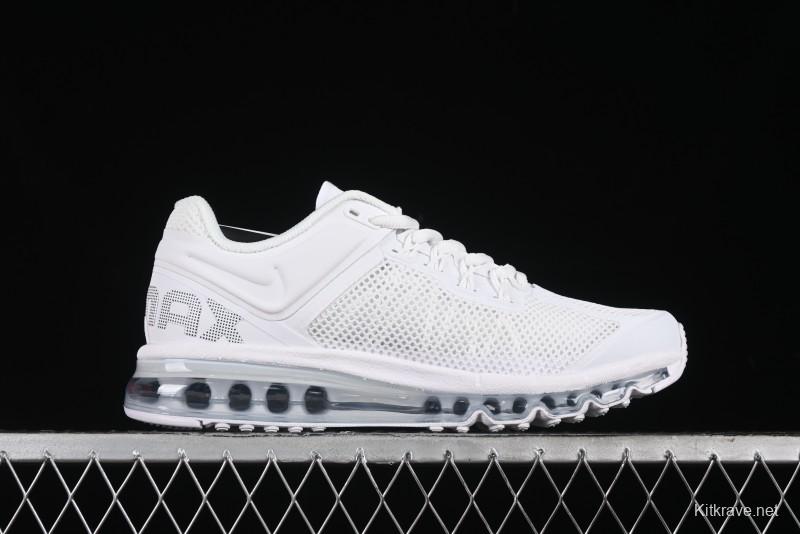 Nike Air Max 2013 Retro Breathable Mesh Cushioned Running Shoes with Full-Length Max Air Unit - HF4884-100