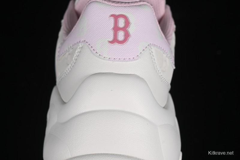 New York Yankees MLB Bigball Chunky Embo Monogram Platform Sandals - 3ASHBEM4N43PKS