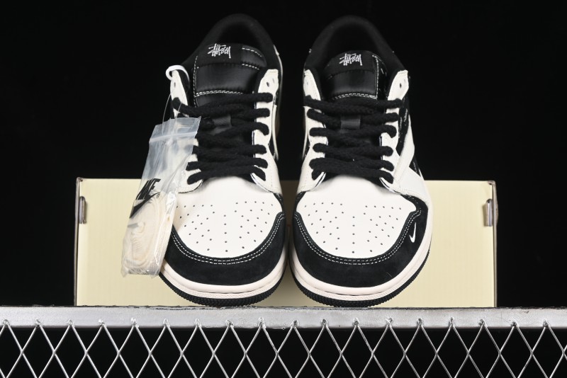 Nike Travis Scott x Fragment Design x Air Jordan 1 Low OG SP Sneakers - SJ2068-128