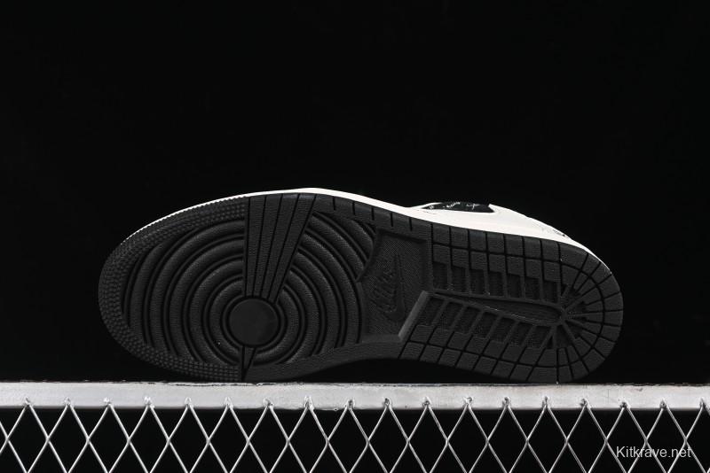 Nike Travis Scott x Fragment Design x Air Jordan 1 Low OG SP Sneakers - SJ2068-128