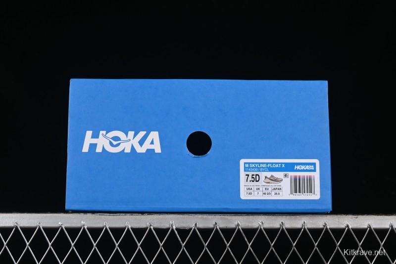 HOKA ONE ONE Skyline-Float X Dynamic Series Comfortable Cushioned Anti-Slip Low-Top Running Shoes - 1143430 BYCL
