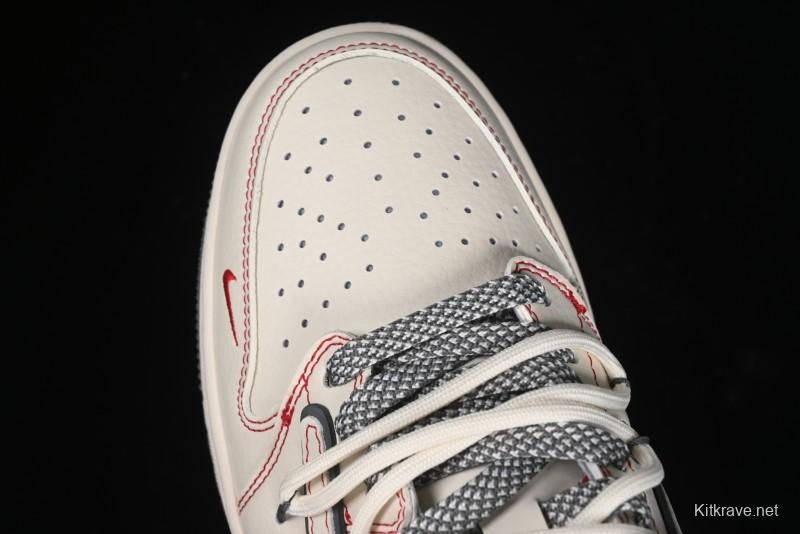 Nike Travis Scott x Fragment Design x Air Jordan 1 Low OG SP AJ1 Sneakers - SJ0086-136