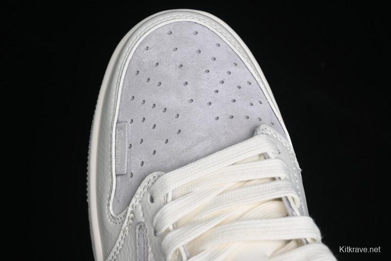 Nike Travis Scott x Fragment Design x Air Jordan 1 Low OG SP AJ1 Collaborative Sneakers - XS3086-004